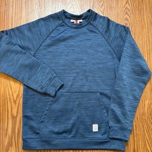 Topo Designs Men's Heathered Navy Crewneck Sweater